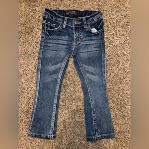Toddler silver Jeans size 2T - Tammy. 2T denim jeans for girls. Girls pants EUC.